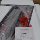 Round Dining Table for 4,Kitchen Dining Room Circle Dinner Pedestal Table,Space Saving Wood Kitchen & Dining Room Furniture (Vintage, 47In)