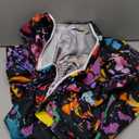 EOSIEDUR Women's Pullover Hoodies Jumpsuit Zipper Jacket Windbreaker Elastic Waistband Pants One Piece Outfits Tracksuit Set, S