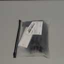 Milumia Women Sexy Lace Panties Underwear High Waisted Thongs French Cut Bikinis (Large, Black)