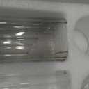 Volens Hurricane Glass Candle Holders for Table Centerpiece - Set of 3 Taper Candle Holders with Windproof Cylinders 12.6" Fluted Glass Chimney for Wedding, Outdoor Party & Fall Home Decorations