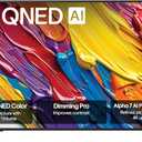 LG 65-Inch Class QNED AI 4K QNED82A Series Smart TV w/AI Sound, HDR10, 4K Super Upscaling, Filmmaker Mode, Wow Orchestra, Alexa Built-in (65QNED82AUA, 2025)