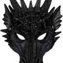 BaronHong Dragon Halloween Cosplay Mask Foam Rubber Cosplay Costume Accessory (Medium)