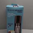 SodaStream Terra Sparkling Water Maker (Black) with CO2 and Dishwasher Safe Bottle