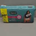 Depend Fresh Protection Adult Diapers, Incontinence & Postpartum Bladder Leak Underwear for Women, Disposable, Maximum, Large, Blush, 28 Count