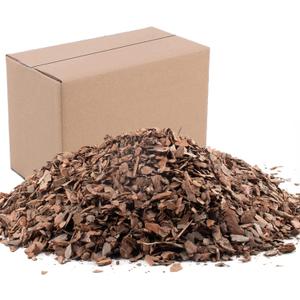 3qt Organic Orchid Potting Bark -Natural Mulch for Potted Plants, Root Development of Orchid Plants and Garden Soil Amendment Mix (Small)