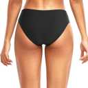 Tempt Me Women Bikini Bottom Full Coverage Bathing Suit Bottoms Swimsuit Bottom, Large