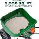 Scotts Turf Builder EdgeGuard Mini Broadcast Spreader - Spreads Grass Seed, Fertilizer and Salt - Holds up to 5,000 sq. ft. of Scotts Grass Seed or Fertilizer Products