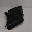  Weather Resistant Collapsible Tail Trunk Travel Rear Luggage Rack Bag  Black 22x10x6