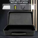 Hard Storage Case Compatible with Liene PixCut S1 Color Sticker Printer/Die Cutting Machine,Printer&Accessory Storage Protective Case-EVA Hard Travel Carrying Case with Shoulder -Black (Case Only)