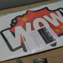 Wow Work Wall Bulletin Board Set 62 Pieces, 24 1/2 x 16
