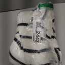 ZESICA Women's 2 Piece Sets Fall Casual Striped Long Sleeve V Neck Knit Sweater Tops and Wide Leg Pants Lounge Matching Set (White), L