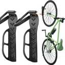 Wallmaster Bike Rack Garage Wall Mount Bicycles 2-Pack Storage System Vertical Bike Hook for Indoor