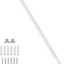 36 Inch Anti Slip Shower Grab Bar Oil Rubbed White, Munzong Bathroom Grab Bar, Knurled Bathroom Balance Bar,Safety Hand Rail Support Handicap Elderly Injury Senior Assist Bath Handle
