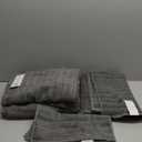 Classic Turkish Towels CTT - Luxury 6 Piece Towel Set, 100% Turkish Cotton, Absorbent & Comfy, 2 Bath Towels, 2 Hand Towels & 2 Washcloths | (Grey)