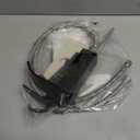 Bathroom Faucet Matte Black Modern Waterfall Bathroom Sink Faucet with Single Handle Suitable for 1 or 3 Holes,Supply Deck Plate and Hose