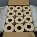 Premium Bamboo Toilet Paper, PFAS Free, Chemical Free Toilet Paper, Unbleached, 3PLY & 300 Sheets, FSC Certified, Organic Brown, Plant-Based, Tree-Free, Plastic Free, BPA Free (Pack of 24)