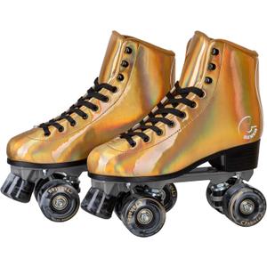 C SEVEN C7skates Cute Roller Skates for Girls and Adults (Women's 8 / Men's 7, Farrah)