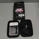 ALECK Snow Series Pro Wireless Bluetooth Ski & Snowboard Helmet Speakers, Fits Audio-Ready Helmet Ear Pockets, Glove Friendly Controls, Built-in Mic for Hands-Free Calls