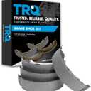 TRQ Rear Brake Shoes Compatible with 2015-2021 Ram ProMaster City