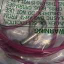 Dog Tie Out Cable 10/15/20/25/30 FT Runner for Yard Steel Wire Cable with Durable Superior Clips Pink Chains for Outside Dog Lead for Large Up to 165 Lbs