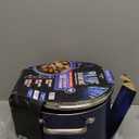 Blue Diamond 8QT Nonstick Stockpot with Glass Lid, PFAS-Free Ceramic, Multipurpose Cooking, Sauces & Soups, Pasta, Boiling & Canning Pot, Dishwasher & Oven Safe, Stainless Steel Handles, Navy