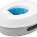 Skip Hop Potty Training Toilet, Go Time 3-in-1 Potty, White/Grey