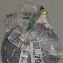 Space Theme Wall Clock, Astronaut Moon Wall Clock, 12 Inch Grey Modern Silent Clock for Kids Room Nursery Living Room Bedroom Kitchen Decor, for Children Boys and Girls Gift