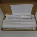 24Inch Brushed Nickel Over The Door Towel Rack, VOTZAAQ Stainless Steel Over Door Towel Holder, Door Towel Hanger with 3 Tier Towel Bars, Over Door Towel Storage for Bathroom