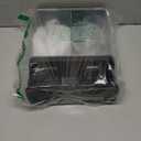 Laundry Scent Boosters Beads Dispenser, Conwomin Wall Mounted Laundry Detergent Dispenser with 2 Cups for Laundry Beads, Laundry Powder, Rice, Beans, Stain Remover Powder, Black(105 oz)