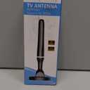 TV Antenna Indoor, Digital TV Antenna for Smart TV, Long Range & 360 Reception, Strong Magnetic Base, Supports 4K 1080p Local Channels, Easy Setup for All TVs