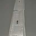 2 x Tumbler Lid Organizer Under Cabinet, Tumbler Lid Storage Hook Up to 10 Lids, Cup Lid Organizer Space Saving Tumbler Lid Hanger for Kitchen Storage, Horizontal Paper Towel Hanger (White)