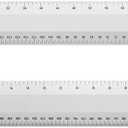 Alumicolor Architect 12 inch Ruler w/ 4 Bevel Scale for Drawing, Drafting & Engineering, Left to Right Calibrations Divided by 1/32, 1/16, 1/8, 1/4, Silver