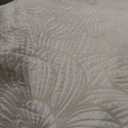 DKNY Fabric Shower Curtain Floral Imprint Colorsculpt Large Flowers Textured Newt, 70"×70"