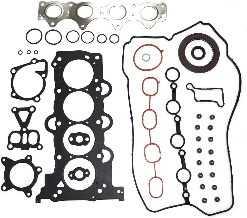 GXARTS 22311-2B004 28521-2B400 Engine Head Gasket kit Compatible with Hyundai Kia Accent Elantra Tucson Veloster Rio Soul 2012 2013 2014 2015 2016 2017 2018 2019 1.6L L4 DOHC G4FC G4FD