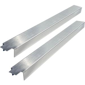 (Pack of 2) Sunrise Kitchen Supply Stainless Steel Heavy Duty 20 Gauge Deep Fryer Joining Strip/Connector (21 5/8"L x 2"W x 1 1/4"H)