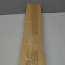 4-Panel Replacement Fabric for Sliding Panel Track Blinds 23" W x 96" L Fabric Only Pre-Attached Hook & Loop Fasteners Trimmable, No Bottom Rail Included, Light Filtering - White