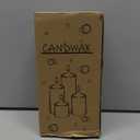 CANDWAX Unscented Ivory Votive Candles Set of 36 - Clean-Burning, Long-Lasting 15 Hour Burn - Ideal for Weddings, Home Dcor, Spa, Events - Bulk Value for Versatile Use