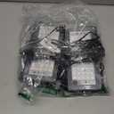 4 Pack 50W Black Light, LED Blacklight Flood Light with US Plug and Switch, Black Lights for Glow Party,Halloween,Body Painting,Birthday Party,Fluorescent Painting and Fluorescent Tapestry