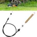 Kimsion 169676 Deck Clutch Cable for Craftsman 42'' Riding Mower LT1000, LT2000, DLT3000, Replaces 532175067 Mower Deck Engagement Cable, 175067 Deck Clutch Cable