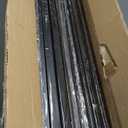 50 Pack Deck Balusters 36 Inch Rectangle Staircase Baluster, Black Metal Deck Spindle and Stairs Railing,Hollow Rectangle Deck Balusters for Deck Railing Porch