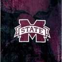 College Covers Everything Comfy Mississippi State Bulldogs Color Swept Soft Throw Blanket, 30" x 40"