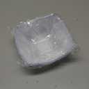 R-kay 6 Pack Square Plastic Serving Bowls - Clear Plastic bowls 16 Oz - Disposable Serving Bowls Heavy Duty For Weddings Catering And Birthday parties