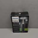 Philips Sonicare ProtectiveClean 5300 Rechargeable Electric Toothbrush, with Pressure Sensor, 3 Cleaning Modes, SmarTimer and QuadPacer, with 2 Bonus Brush Heads, Travel Case, Black, Model HX6423/34