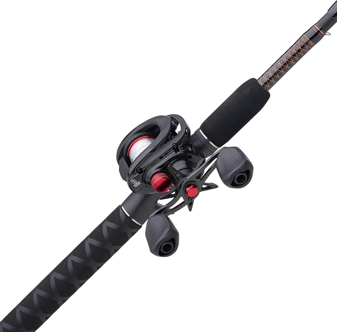 Ugly Stik GX2 Low Profile Baitcast Reel and Fishing Rod Combo, 6'6" - Medium - 2 Pieces
