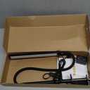 Led Desk Lamp for Home Office, Eye-Caring Desk Light with Clamp, Clip on Light for Reading, 3 Modes 10 Brightness, Flexible Goose-Neck, Memory Function, Study, Work, Draw, Black