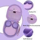 XANAD Hard Case for Sony WH-CH520 / WH-CH510 & JBL Tune 510BT / 710BT / 660NC / Live 660NC Headphones - Purple