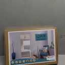 QWR Reinforced Cat Screen Door,Fits Door Opening Size 32''x 80'',Thickened Cat Proof Screen Door with Zipper Closure for Living Room,Kitchen,Bedroom.