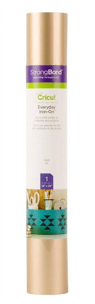 Cricut Everyday Roll-On 12in X 24in, Gold