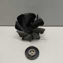 Wood Stove Fan, 6 Blades Heat Powered Fireplace Fan with Temperature Reminder, Silent Stove Top Fans, Non-Electric Fan for Wood Burning Pellet/Log Burner/Fireplace