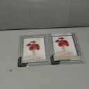 HORLIMER 5x7 Picture Frame Set of 2, Glass Photo Frame 5 by 7 for Tabletop, Horizontally or Vertically (Clear-2 Pack)